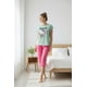 thumbnail image 3 of Pijama Mujer Hello Kitty verde S, 3 of 8