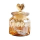 thumbnail image 1 of Tarro De Almacenamiento De Vidrio Decorativo Con Tapa Tarro Hermético Para Dulces, Especias, Té Suelto, 650 Ml, 1 of 5