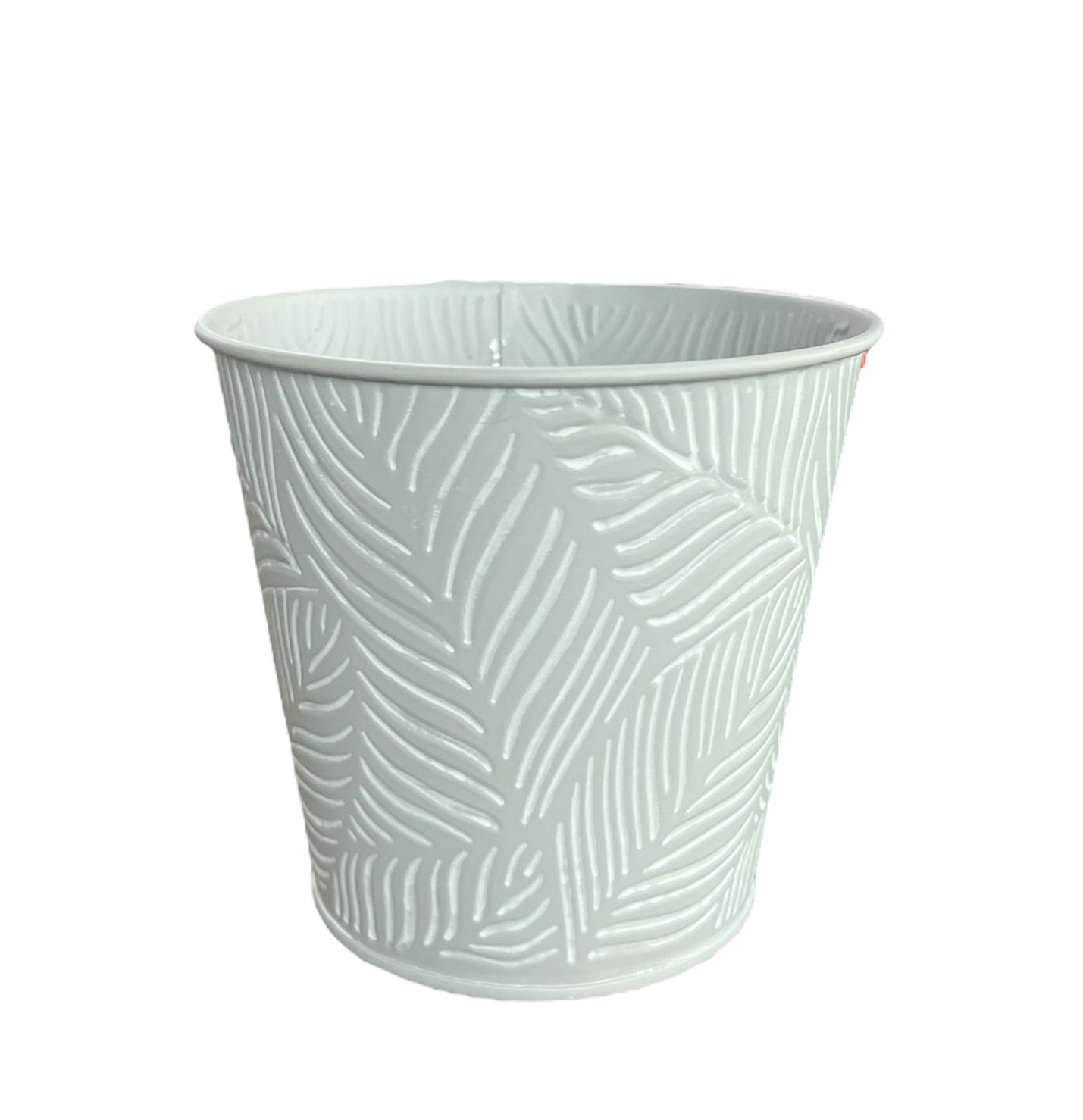 Oem - Macetero De Metal Canasto Maceta Balde Diseño Hoja 15X15Cm G