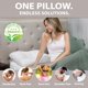 thumbnail image 2 of Almohada de soporte cervical Core Products Tri-Core Natural, 2 of 9