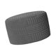 thumbnail image 3 of Funda Otomana Suave Para Reposapiés De Dormitorio, Otomana Para Sala De Estar, Gris Oscuro, 3 of 5