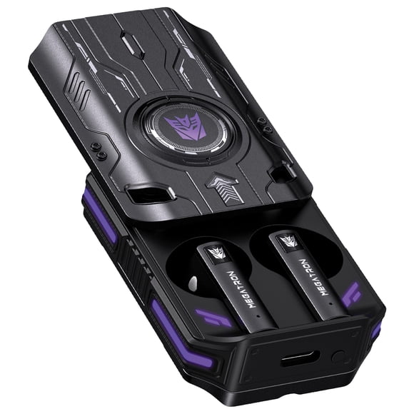 Audífonos inalámbricos para gaming Transformers T76 con Bluetooth 6.0