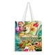 thumbnail image 1 of Robin Hood Bolso de tela con estampado de lienzo para mujer, bolsa de compras reutilizable y estética, con cremallera interior, regalo para mujer,38*45cm., 1 of 6