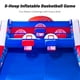 thumbnail image 5 of Aro inflable de baloncesto GR8FUN de 13 pies con 5 aros y ventilador de 480 W, 110 V, 5 of 9