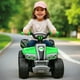 thumbnail image 5 of Moto Niños Cuatrimoto Eléctrica Estilo Mario Kart Verde, 5 of 6