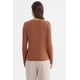 thumbnail image 3 of Polera Mujer Ajustado Café - ll, 3 of 4