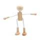 thumbnail image 2 of Estatuilla De Juguete De Muñeca De Madera Adorable Para Decoración De Escritorio Adolescentes De Aprendizaje Temprano, 2 of 4