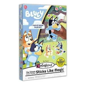 Juego De Piezas Reposicionables Colorforms Bluey Para Más De 3 Años
