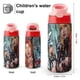 thumbnail image 2 of Aves de PresaBotella de Agua con Tapa Pop Top de Un Toque, Acero Inoxidable, a Prueba de Fugas, para Deportes, Botella Infantil rosa 12 oz, 2 of 6