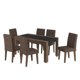 thumbnail image 1 of Juego de Comedor 6 Sillas Lorenzi II Marrón/Negro, 1 of 5
