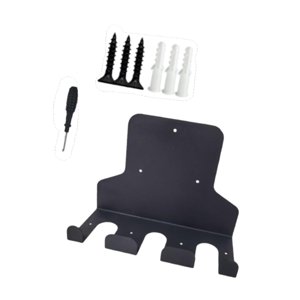 Ioensy - Soporte De Pared Para Colgar Barras De Pesas, Para Bandas De Resistencia, Cuerda Para Saltar Y Gimnasio