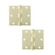 thumbnail image 1 of Pack 2 Bisagras Acero Odis 3,5”×3,5”×2,0mm - Bronce, 1 of 3