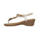 thumbnail image 4 of SANDALIAS IVO PLATA MUJER | 301-0019 - Talla 38, 4 of 6