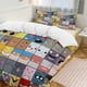 thumbnail image 2 of Pikachu 3 Piece Sets Full/Queen Size - Reversible Microfiber Quilts with Shams Soft Lightweight Bedspread Coverlet Comforter for All Season Bed Sheets, 2 of 4