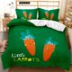 thumbnail image 1 of Fashion Green CarrotsLike Bedding Set Boys Girls Duvet Cover Pillowcase Bed Adult Bedroom, 1 of 5