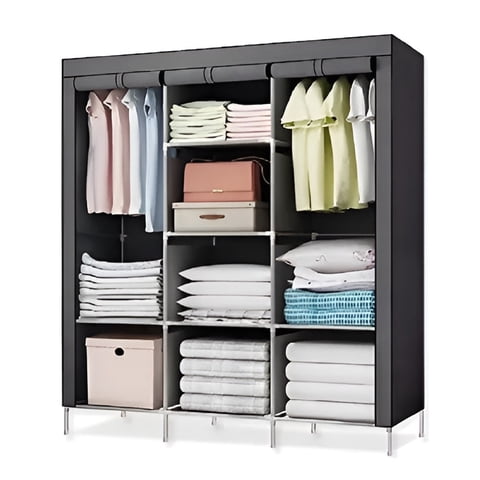 Genérico - Armario Organizador De Closet Ropero Armable Portatil Tela