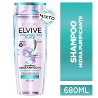 Shampoo Hialurónico Pure 680 Ml Elvive