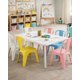 thumbnail image 3 of Pack 2 Sillas Infantil Estilo Tolix - Celeste, 3 of 3