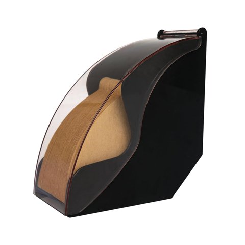 Soporte De Filtro De Café Padele Para 100 Filtros (Negro)