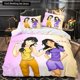 thumbnail image 1 of APHMAU Bedding Set Single Twin Full Queen King Size Kawaii Aphmau Bed Set Aldult Kid Bedroom Duvetcover Sets 3D Print Anime Bed, 1 of 5