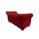 thumbnail image 3 of Sofa Florencia 2C Tela Velvet Burdeo, 3 of 4