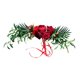 thumbnail image 4 of Decoración de flores de seda artificial para la boda en casa silla puerta adornos rojos, 4 of 5