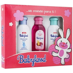 Simond S - Pack Babyland Emulsion + Colonia Pink + Shampoo