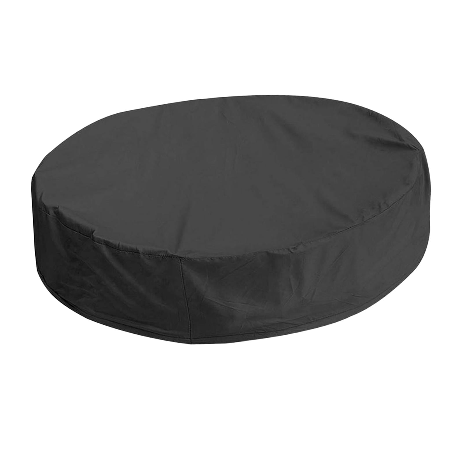 Bothyi - Cubiertas Redondas De Protección Para Piscina, Accesorios Para Cubierta Antipolvo, Caja De Arena Para Jardín, 162cm X 30cm