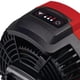 thumbnail image 4 of Ventilador Einhell + Kit Cargador Y Batería De 2,5 rojo, 4 of 6
