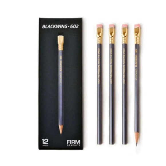 Lápiz PALOMINO Blackwing 602 - Pack de 12 - 20 cm - 6 g