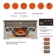 thumbnail image 2 of 60 Inch Electric Fireplace Entertainment Center With Door Sensor-Jasmine white color, 2 of 3