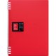thumbnail image 1 of Cuaderno de anillas KING JIM B5 rojo Tefline 30 hojas, 1 of 7