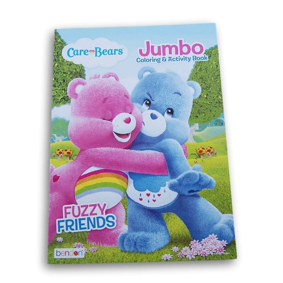 Libro para colorear Care Bears Fuzzy Friends 80 páginas