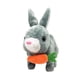 thumbnail image 3 of Juguetes de lujo de eléctrico llenos de regalos dulces de animales con conejos de felpa interactiva realista juguete de conejo para niños niñ Gris, 3 of 5
