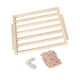 thumbnail image 3 of Estante De Hilo De Madera Para Colgar En La Pared, Organizador De Hilo Para Trenzado De Cabello Tejido A Mano, 102 Carretes Con Pata, 3 of 3