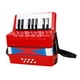 thumbnail image 2 of Acordeón de Piano de 17 Teclas, 8 Bajos, Juguete Musical Educativo, Acordeón Ligero con Botones Pequeños, Juguete de Acordeón para Niños para Amantes Rojo, 2 of 5
