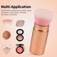 thumbnail image 3 of Brochas de maquillaje retráctiles para base, brocha de viaje de cabeza plana, brocha de base portátil con funda, 3 of 5