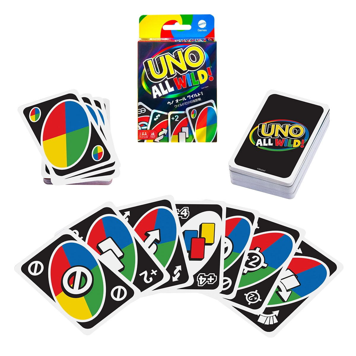 Mattel Games - Juego De Mesa Uno All Wild