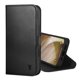 thumbnail image 1 of Funda de cuero tipo cartera negra TORRO para iPhone 17, 1 of 8