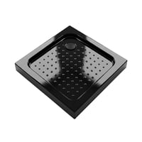 Receptáculo Para Ducha Cuadrado Joytek Negro 70X70X13 Cm