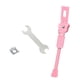 thumbnail image 1 of Pata De Cabra Para Bicicleta De Ni?os, Montaje Trasero, Bicicleta De Monta?a, Soporte Para Bicicleta De Exterior, 20 Pulgadas, Color Rosa, 1 of 5