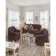thumbnail image 3 of Juego Fundas Sillon Elastica 3+1+1 Nido Abeja Con Faldon, 3 of 6