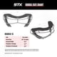 thumbnail image 3 of Gafas de lacrosse STX Rookie-S Youth para niñas menores de 9 años, 3 of 3