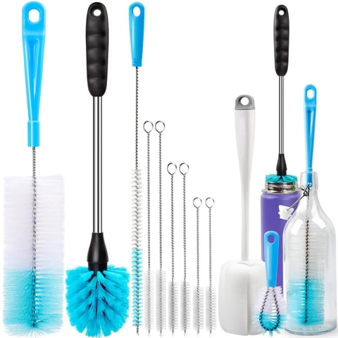 Juego De Cepillos De Limpieza Holikme Bottle Brush Tube Cleaning Lab