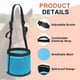 thumbnail image 3 of Bolsa de Alimentación para Caballos Uxcell, Bolsas de Heno Tipo Bozal con Correa Ajustable, Malla de Nylon, Fondo Impermeable, 3 of 7