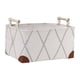 thumbnail image 2 of Cesta De Almacenamiento Para Ropa De Lavandería Cubo De Almacenamiento De Juguetes Lona Para Armario De Oficina 38x28x21cm, 2 of 5
