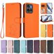 thumbnail image 3 of Funda Billetera con Relieve de Gato para Motorola Edge 50 5G, Naranja, 3 of 6