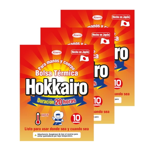 PACK X3 (30 Uni) Bolsa Térmica Hokkairo