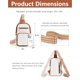 thumbnail image 5 of Bolso Bandolera Sunpour Anti-Robo con RFID y Cuero Vegano, 5 of 7