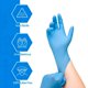 thumbnail image 4 of Guantes de nitrilo azul talla S caja, 4 of 6